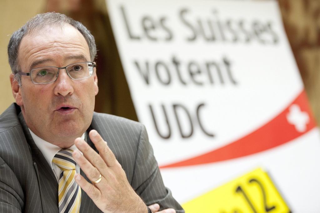 Guy Parmelin, conseiller national (UDC/VD). [Laurent Gillieron.]