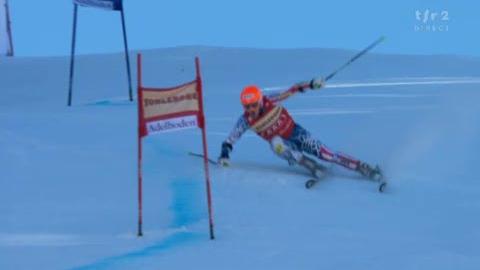 Ski alpin / géant d'Adelboden: Ted Ligety (USA) risque tout et réalise le meilleur chrono de la 1re manche
