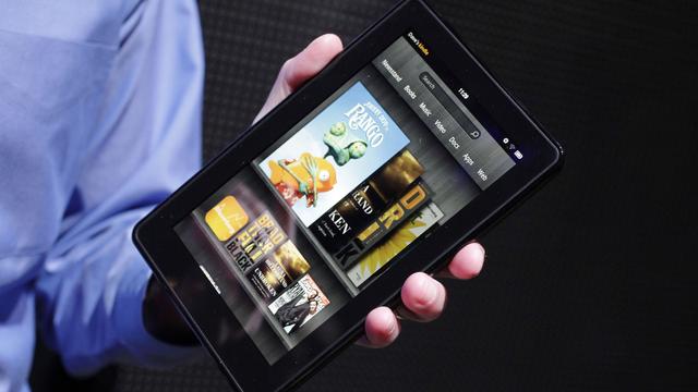 La nouvelle tablette Kindle Fire veut répondre aux exigences des "mobinautes". [Mark Lennihan]