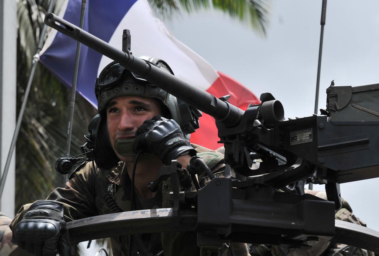 Les soldats de la force française Licorne à Abidjan. [AFP - Issouf Sanogo]