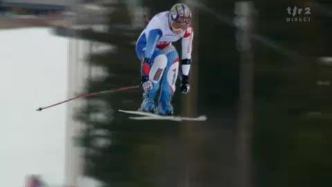 Ski alpin / super-G d'Are (SUE): Dominique Gisin (S) 2e chrono avec le dossard 13