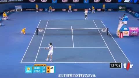 Tennis / Open d'Australie: Djokovic bat Federer et disputera la finale à Melbourne. Résumé du match