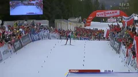 Ski de fond / Tour de ski: Justyna Kowalczyk (POL) l'emporte devant Therese Johaug (NOR), qui remonte de la 5e à la 2e place