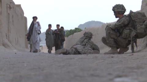 Séquences choisies: en patrouille avec les soldats américains en Afghanistan