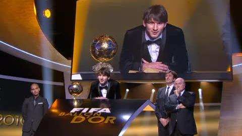 Le Ballon d'or sacre une nouvelle fois Lionel Messi