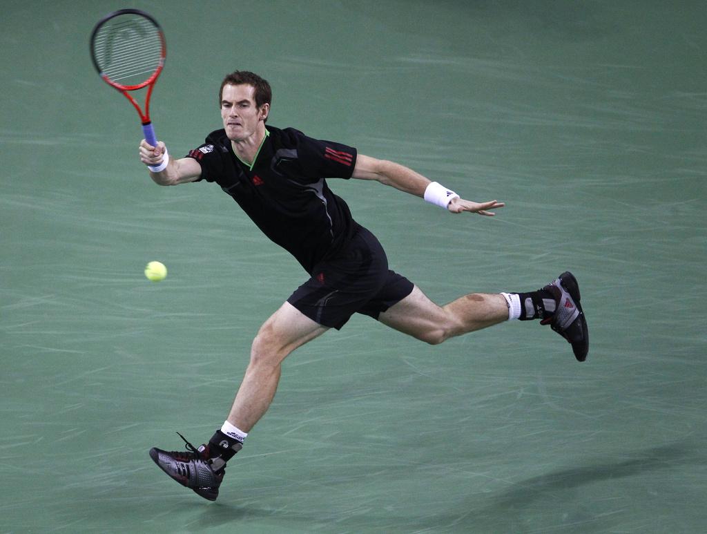 Andy Murray reste sur trois victoires de suite en tournois à Bangkok, Tokyo et Shanghai. [Alexander F. Yuan]