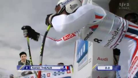 Ski Alpin / Descente Messieurs Lenzerheide : la manche victorieuse du Français Adrien Theaux