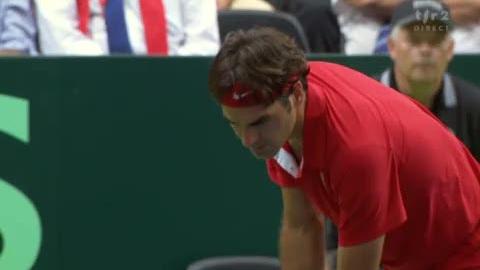 Tennis / Coupe Davis (Suisse-Portugal): Roger Federer se reprend et enlève la 2e manche (1set partout)