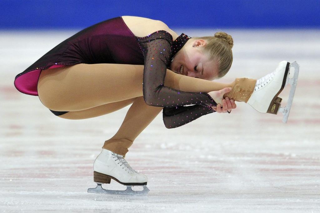 Romy Buehler a signé une performance encourageante dans ce programme court. [KEYSTONE - PETER SCHNEIDER]