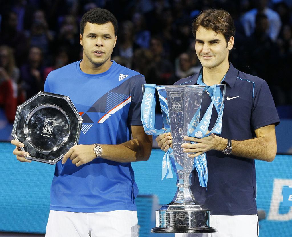 Roger Federer a soulevé dimanche le 70e trophée de sa carrière! [KEYSTONE - Kirsty Wigglesworth]