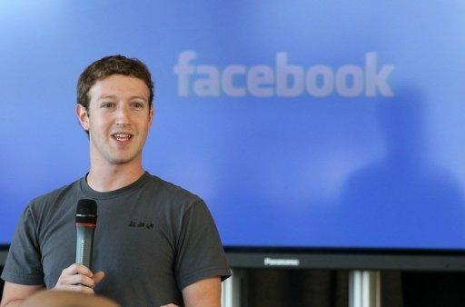 Mark Zuckerberg en conférence de presse en Californie le 15 novembre 2010