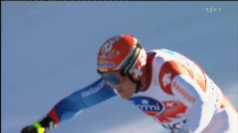 Ski alpin / Wengen: Didier Cuche manque la victoire en descente pour 14 centièmes