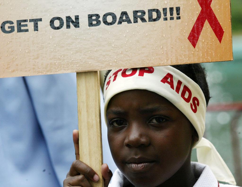 L'Afrique sub-saharienne concentre 67% des personnes vivants avec le sida dans le monde. [KEYSTONE]