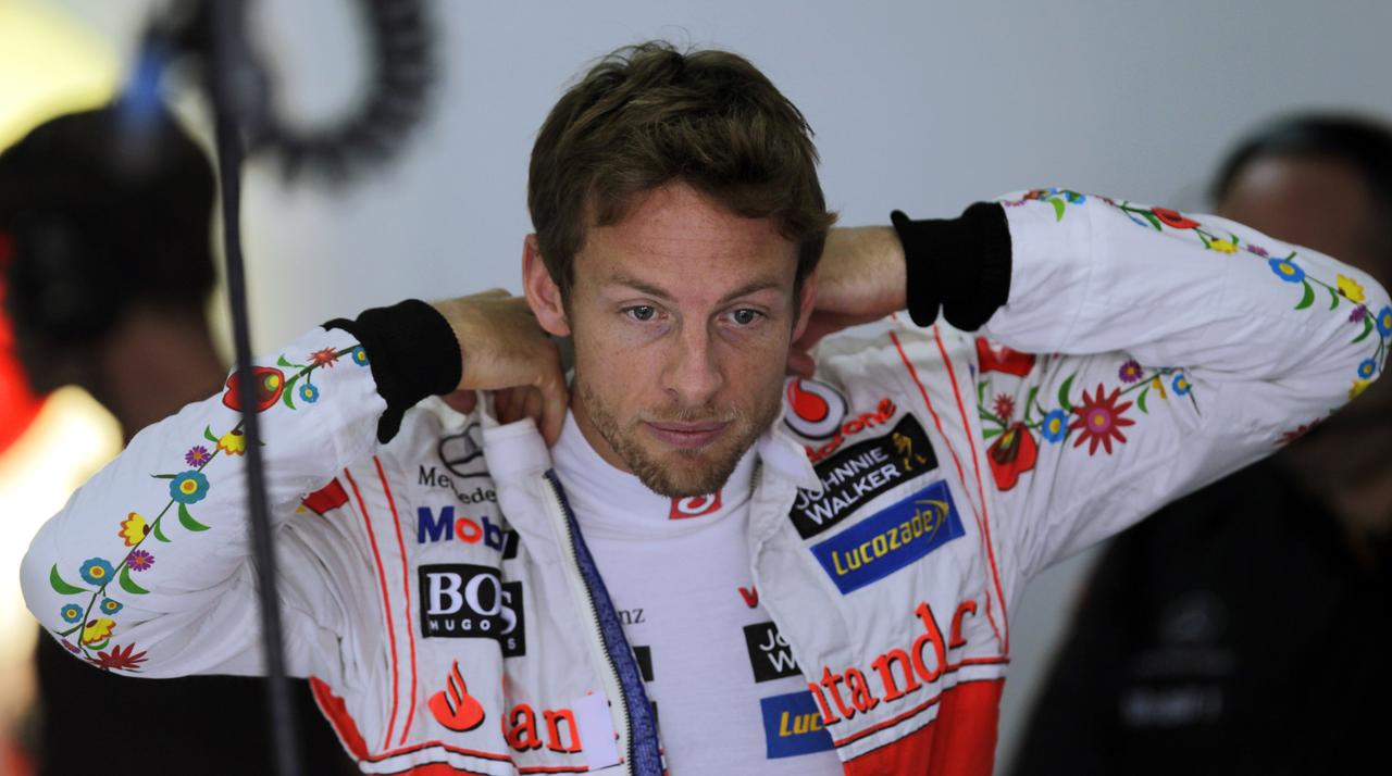 Champion du monde 2009, Jenson Button est cette saison vice-champion du monde derrière Vettel. [Reuters - Nacho Doce]