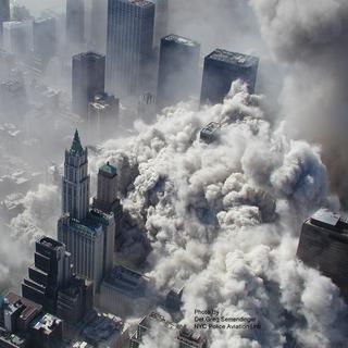 Cette image aérienne après l'attentat, prise par ABC News, a été récemment diffusée par la police de New York.