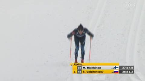Ski nordique / Mondiaux d'Oslo (Holmenkollen): 15 km classique. Le Finlandais Matti Heikkinen l'emporte!