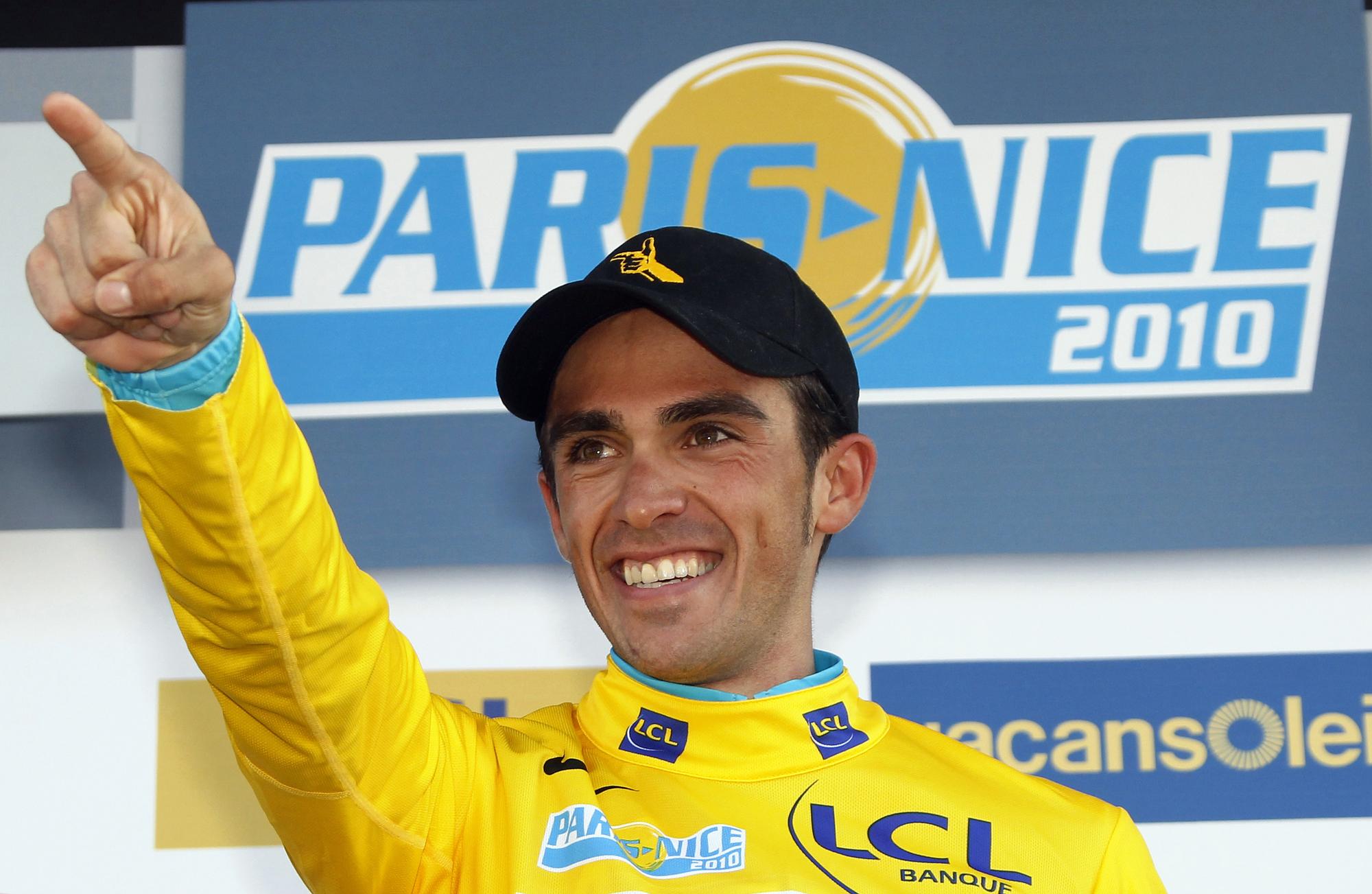 Vainqueur l'an dernier, Alberto Contador ne défendra pas son titre en 2011. [Reuters - Eric Gaillard]