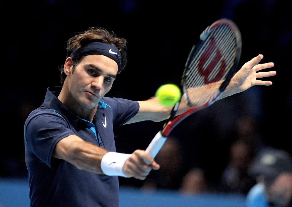 Roger Federer confirme son excellente forme actuelle. [KEYSTONE - Roger Parker]