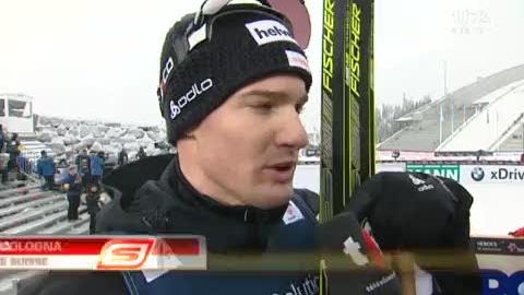 Ski nordique / relais 4 x 10 km: les explications de Dario Cologna, 2e relayeur suisse