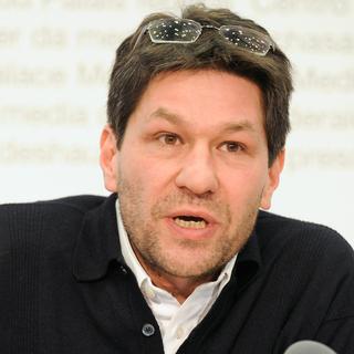 Sandro Cattacin, professeur de sociologie à l'Université de Genève. [Lukas Lehmann]