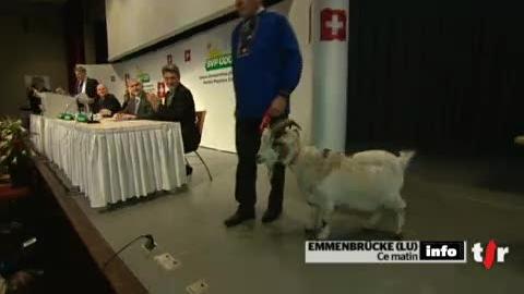 Suisse: à Lucerne, les délégués de l'UDC ont lancé la campagne des fédérales avec un appétit grandissant