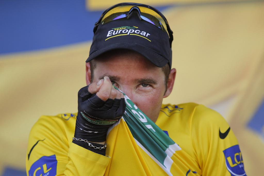 Voeckler jaune.JPG [KEYSTONE - Christophe Ena]