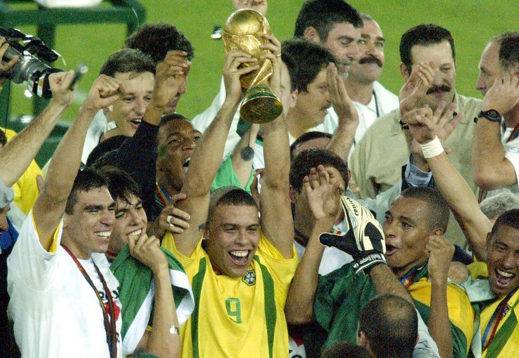 Ronaldo avait inscrit les deux buts de la finale du Mondial 2002 face à l'Allemagne. [KEYSTONE - David Guttenfelder]