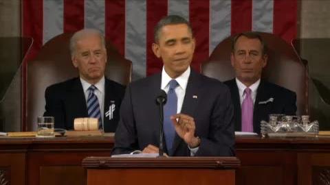 Obama tient son discours sur l'état de l'Union