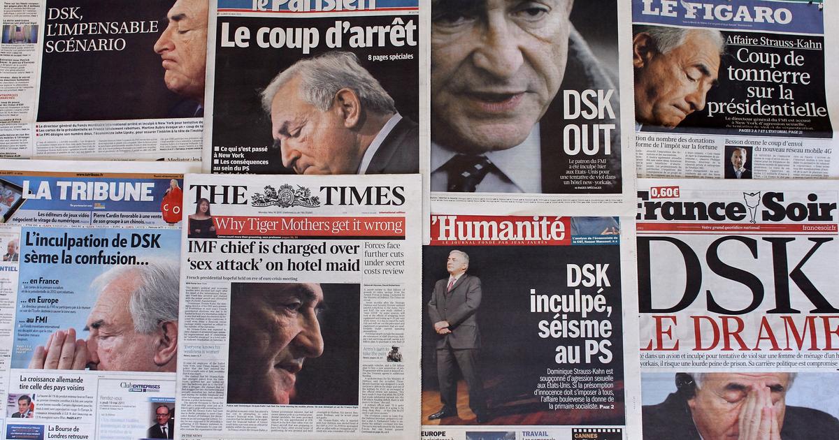 La presse est sous le choc de l'arrestation de DSK