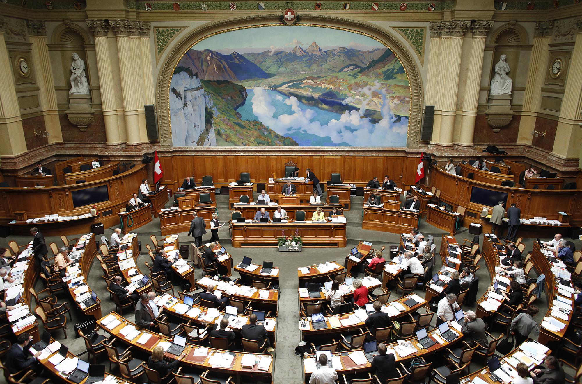 Conseil national Berne Parlement fédéral [Pascal Lauener]
