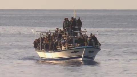 Séquences choisies- Nouvelles arrivées à Lampedusa