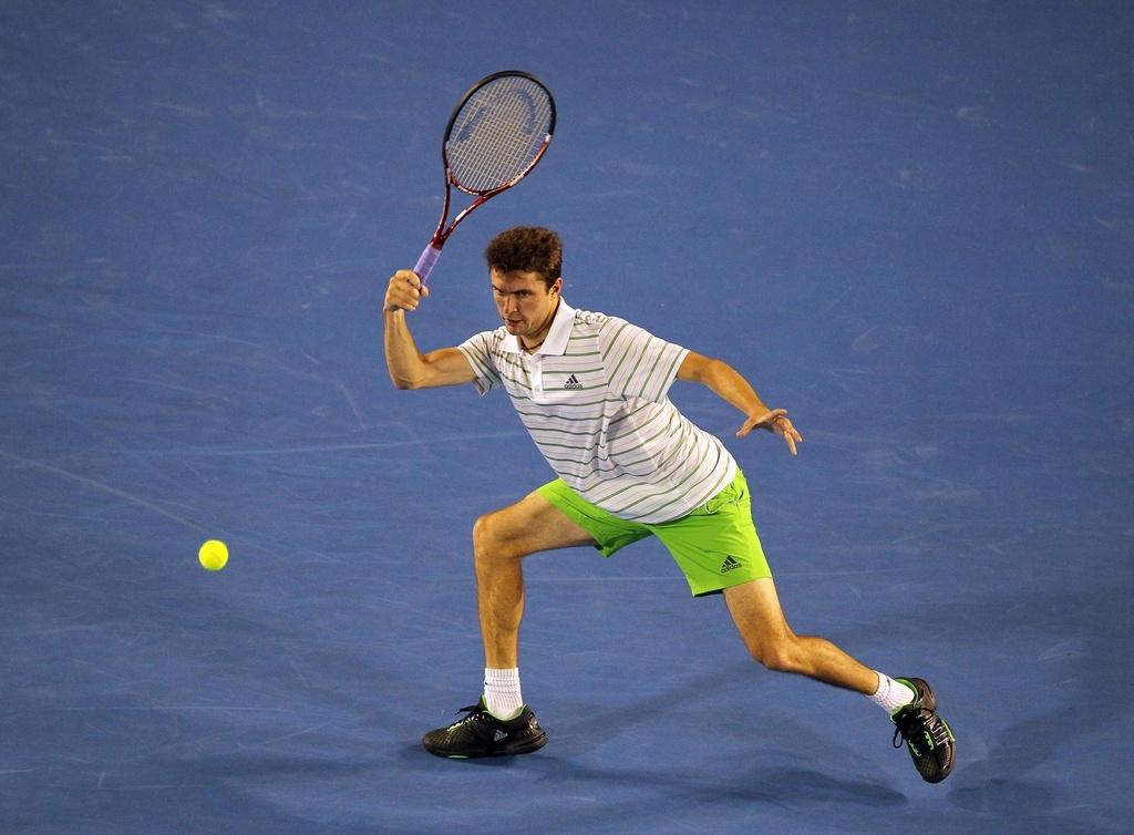 Gilles Simon, le "Neuchâtelois" qui a longtemps fait douter le Bâlois. [RUNGROJ YONGRIT]