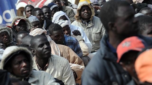 En Libye, la situation des migrants issus d’Afrique noire inquiète Médecins sans frontières. [Saeed Khan]
