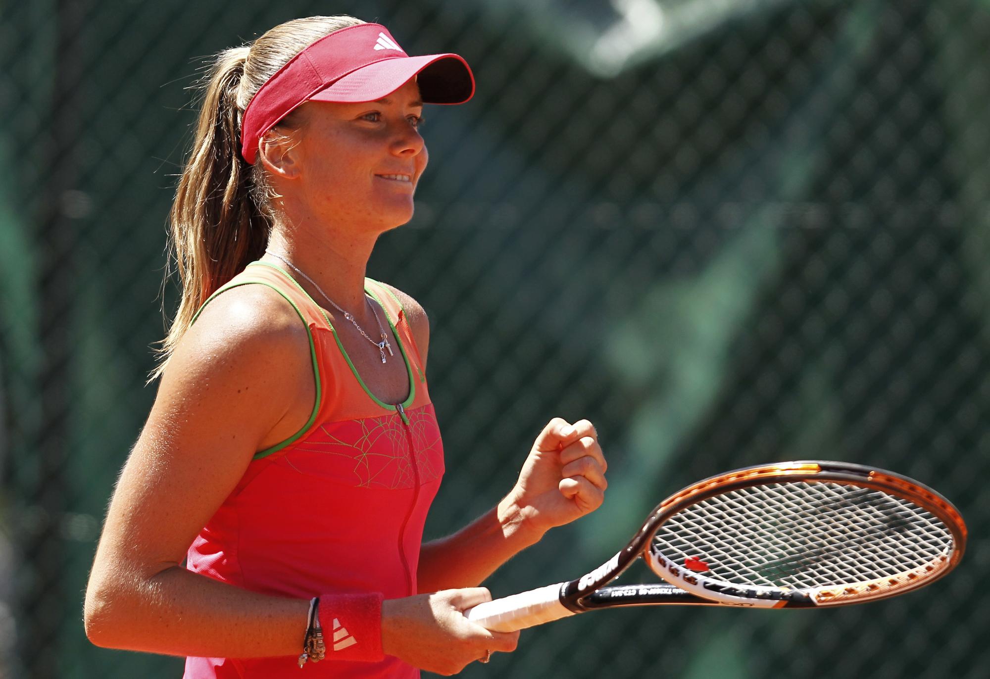 Daniela Hantuchova, ex-membre du top-10 WTA, aura sa chance face à Wozniacki. [Reuters - Charles Platiau]
