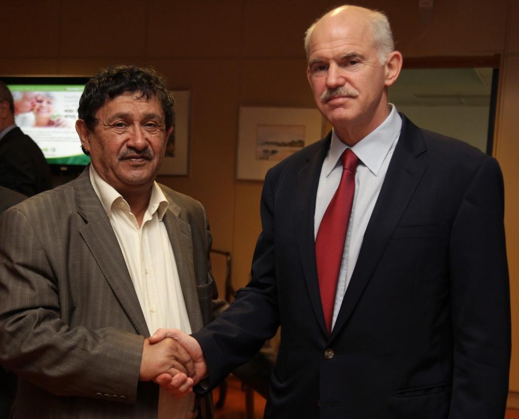 Le vice-ministre libyen des Affaires étrangères, Abdelati Laabidi, a rencontré le premier ministre grec.