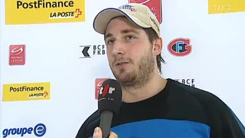 Hockey / LNA (40e j.): itw Adrien Lauper (Fribourg-Gottéron)