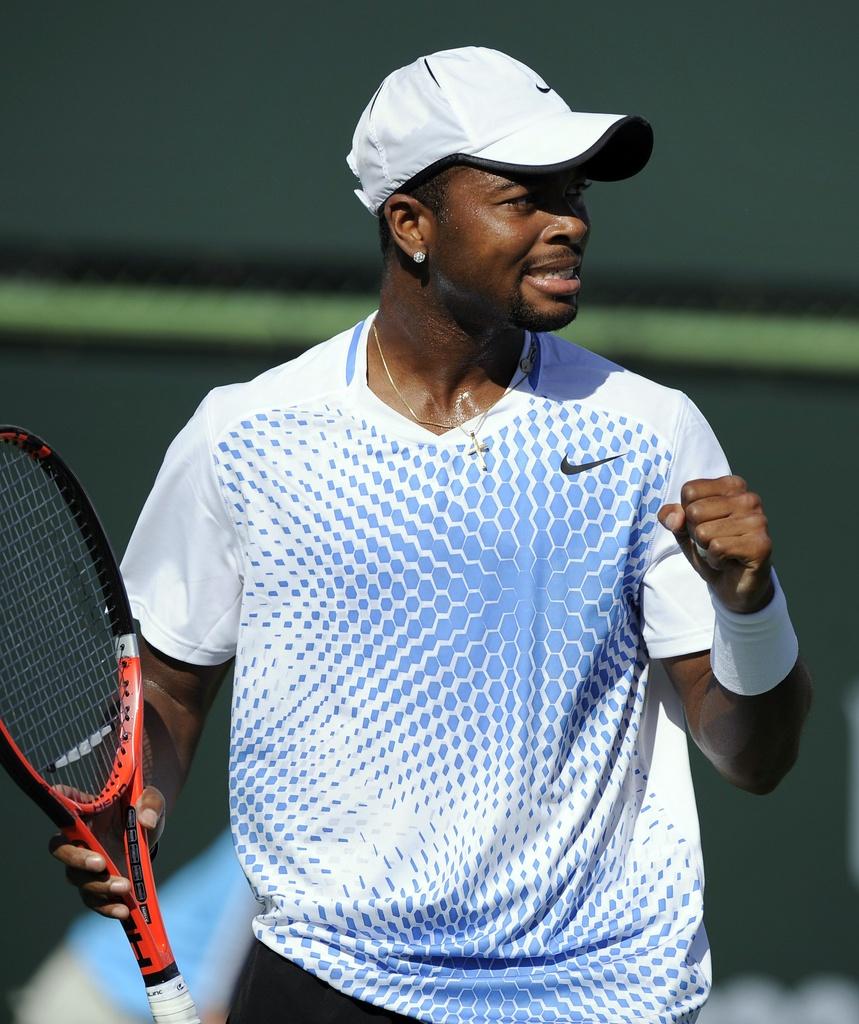 Donald Young affrontera Robredo au deuxième tour. [KEYSTONE - Mark J. Terrill]