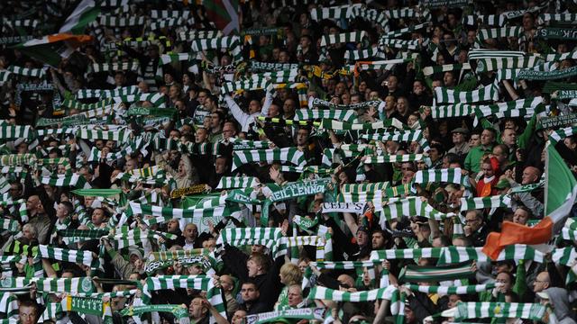 Les Valaisans vont découvrir l'ambiance surchauffée du Celtic Park... [Reuters - Russell Cheyne]