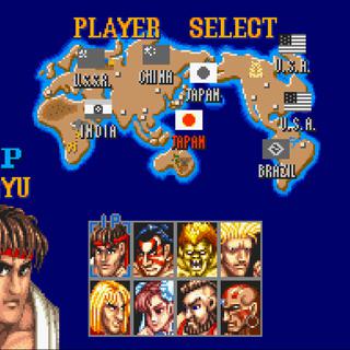 Street Fighter, jeu de combat plébiscité au début des années 90. [© CAPCOM U.S.A., INC]