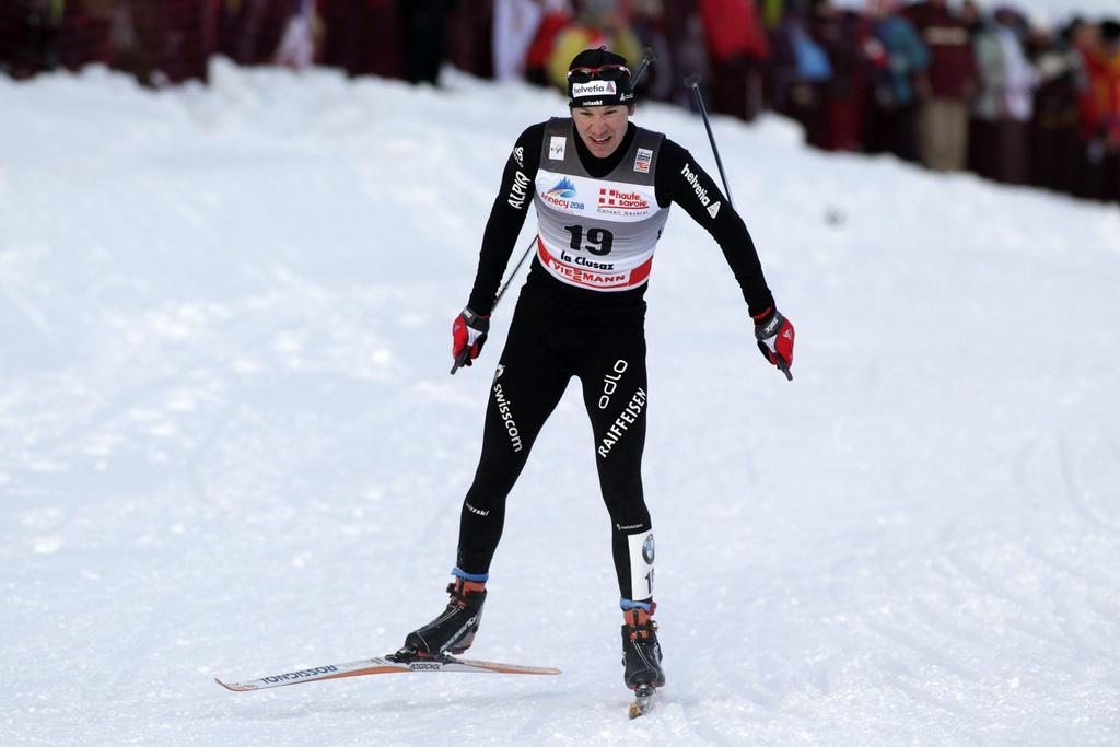 Livers n'a pas été à la fête dans cette course. [KEYSTONE - Salvatore di Nolfi]