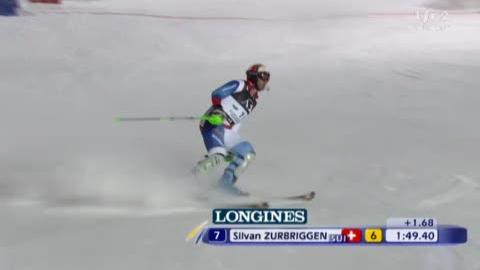 Ski alpin / Slalom de Schladming: Deuxième l'an dernier lors de cette épreuve nocturne, Sylvan Zurbriggen termine au-delà du top 15.