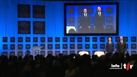 Forum économique mondial de Davos: le sommet réunit une affiche d'exception; Robert de Niro, Nicolas Sarkozy, Angela Merkel et Dmitri Medvedev sont quelques-uns des invités