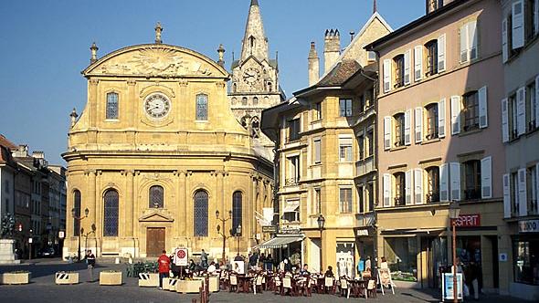 Yverdon: l'église