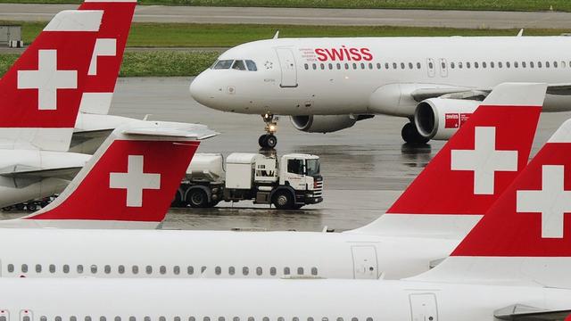 Swiss a battu un nouveau record de passagers l'an dernier. [Steffen Schmidt]