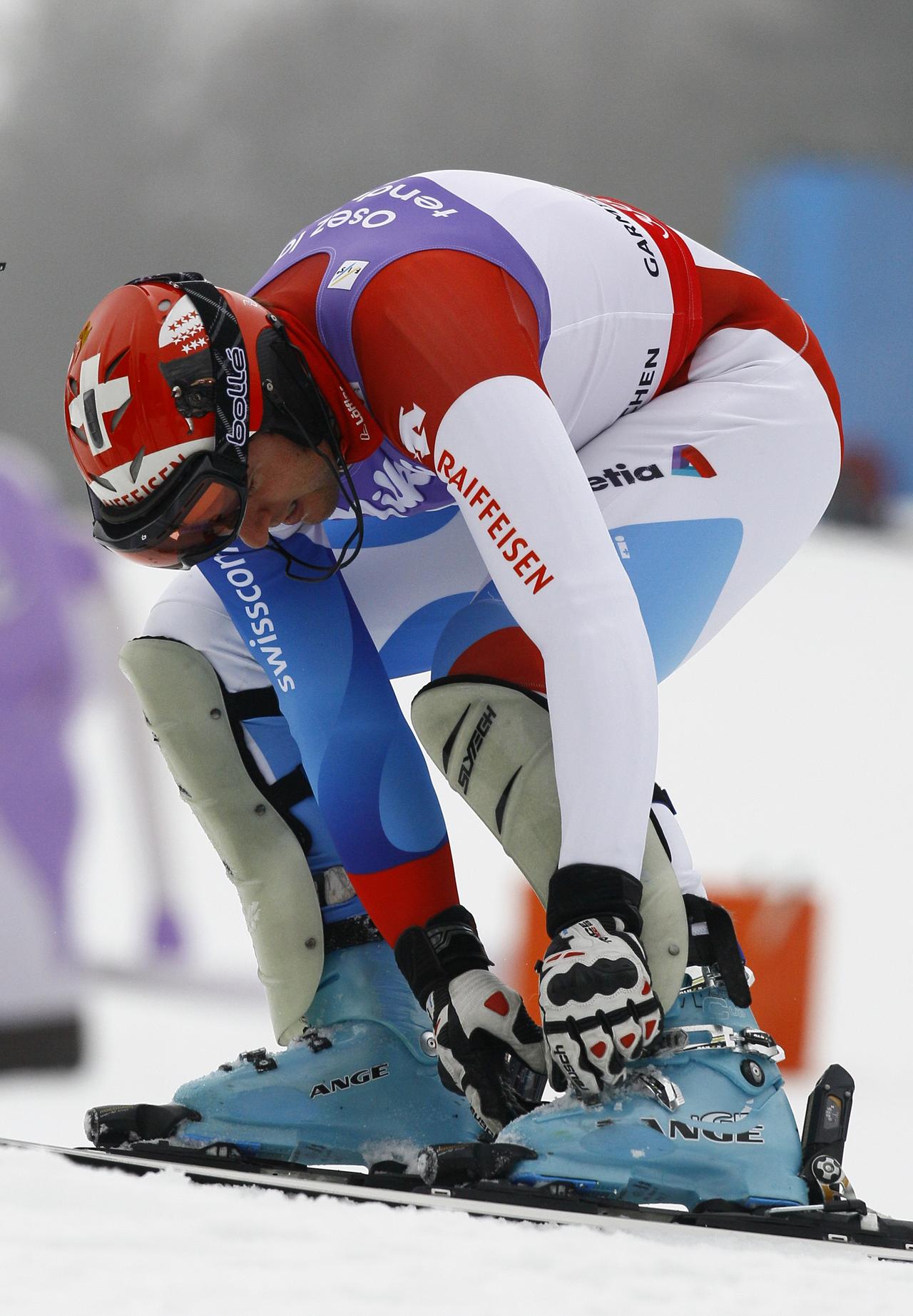 Silvan Zurbriggen est passé totalement à côté des ses Mondiaux. [REUTERS - Wolfgang Rattay]