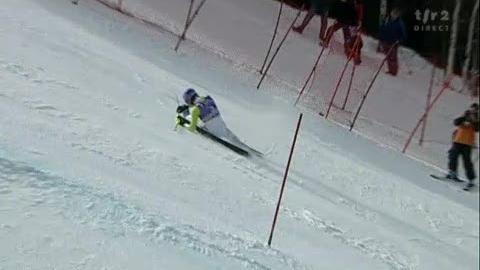 Ski alpin / 2e manche Slalom dames / Spindleruv Mlyn (CZE): Maria Riesch craque sous la pression!