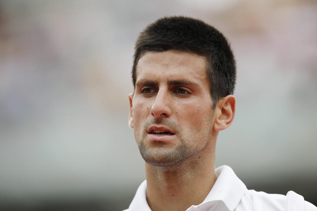 C'est la grise mise pour Djokovic, qui se voyait peut-être un peu trop vite en finale. [KEYSTONE - Guillaume Horcajuela]