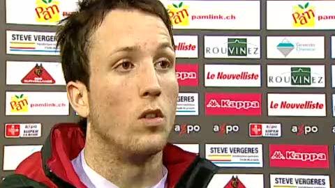 Football / Super League (23e j): itw Anthony Sauthier (Sion)