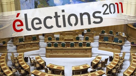Les résultats des élections fédérales 2011.