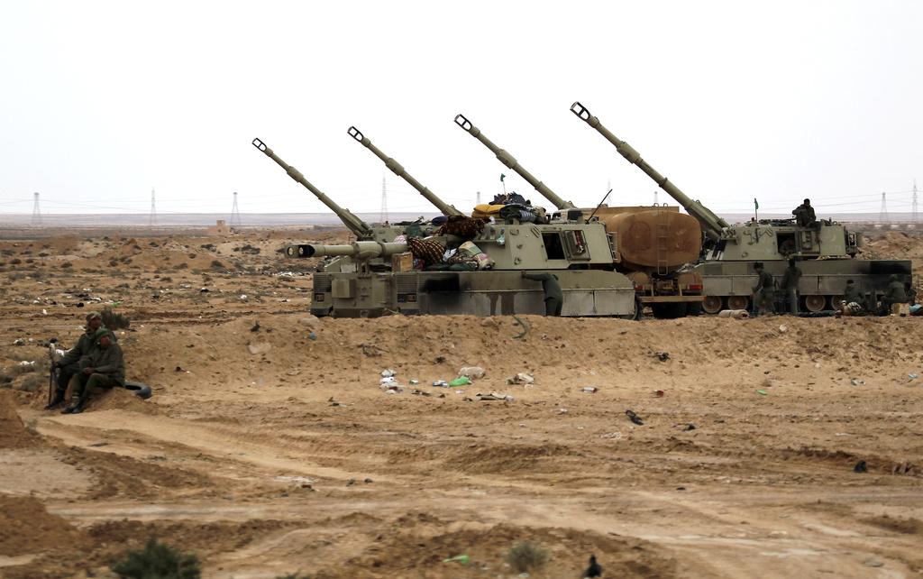 Une intervention militaire en Libye est-elle encore envisageable? [KEYSTONE - Jerome Delay]